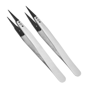 Recommended materials: carbon fiber and plastic replaceable-tip tweezers; stainless steel anti-static plastic acid and <b>alkali</b> - Product Image 5