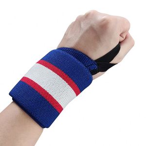 ผ้าพันข้อมือออกกำลังกายแบบกำหนดเอง คุณภาพสูง ยืดหยุ่นได้ดี ผลิตจากผ้าโพลีเอสเตอร์ผสมฝ้าย ทนทาน พิมพ์ลายดิจิตอลแบบระเหิด - Product Image 3