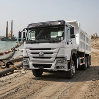 Восстановленный самосвал Howo NX 6x4, 371 л.с., двигатель Weichai, полный комплект запчастей для горнодобывающей и логистической техники