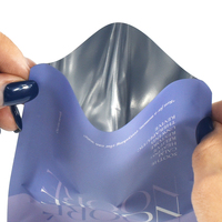 Sachet d'emballage d'échantillon de bonbon sucré imperméable de qualité alimentaire imprimé de logo personnalisé sacs plats pochettes avec zip-lock