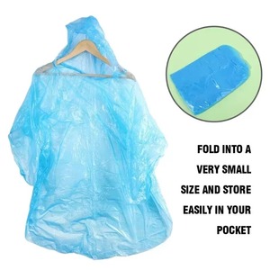 10 Unidades de Ponchos de Lluvia Portátiles en Bola con Gancho, Impermeables y Desechables para Senderismo, Camping y Emergencias al Aire Libre - Product Image 5