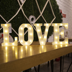 Alphabet LED Letters Luminous Number Lamp Battery-powered <strong>Night</strong> <strong>Light</strong> for Graduation Party Decor Decorative Letters for <strong>Baby</strong> - Product Image 2
