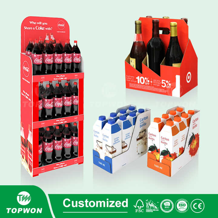 Customized Display Racks - Eco-Friendly & Recycled Materials