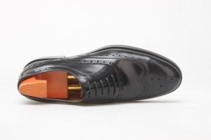 Produttore Commercio All'ingrosso di Alta-grado Italiano di Design di Moda In Pelle Fatti A Mano Scarpe Derby Pattini di Vestito - Product Image 3