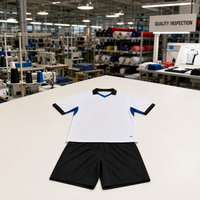 Aiju - Camisetas de Fútbol Blancas Personalizadas al por Mayor, Unisex, Transpirables, de Secado Rápido, con Estampado por Transferencia de Calor, Teñidas con Tinte para Prendas, 100% Jersey