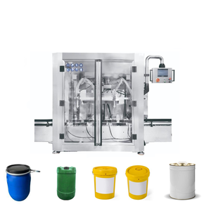 Machine de remplissage de liquide électrique à 2 têtes contrôlée par PLC bouteilles en plastique quantitatives en verre pour moteur chimique - Product Image 5