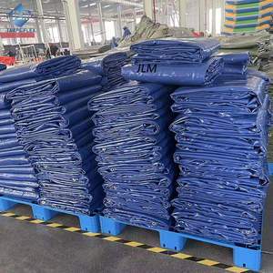 Bâches robustes 20 par 30 pieds Fabricant de bâche Bâche enduite de couteau en PVC pour conteneur d'expédition et couverture de camion <span class=keywords><strong>Bache</strong></span> - Product Image 6