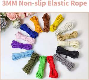 3mm Round Elastic Bungee Shock Cord 15 Colors 1/8 Inch <b>Strong</b> Stretch <b>String</b> for Crafts Camping Kayak DIY Sewing Projects - Product Image 2