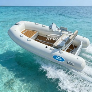 Bateau pneumatique semi-rigide Hedia Rib330 3,3 m à coque en aluminium haute vitesse, en Hypalon PVC, petit annexe/tender - Product Image 1