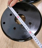 Cache-tambour de frein de haute qualité 230 mm pour position avant-gauche de tricycle électrique, axe arrière en acier, neuf, fabriqué en Chine