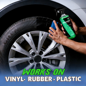 Neumático de coche brillante de 500ML, brillo negro, brillo de neumáticos y protectores, limpiador de brillo automático de larga duración, pulverizador de brillo de neumáticos húmedos - Product Image 2