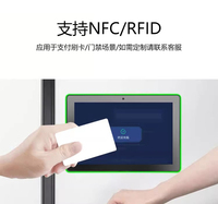 10.1 pouces bureau d'affaires Android tablette PC 4G Wifi NFC lumière LED pour salle de conférence maison intelligente hôtel affichage publicitaire