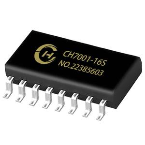 Chip de voz de música CH7001, 16 Pines, reprogramable, controlador de flash integrado, 0,5, botón de presión, Control de reproducción de audio - Product Image 1