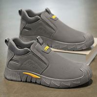 Chaussures de travail souples à semelle souple pour hommes, respirantes, pour le sport et la protection industrielle, chaussures à semelle épaisse, protection du travail