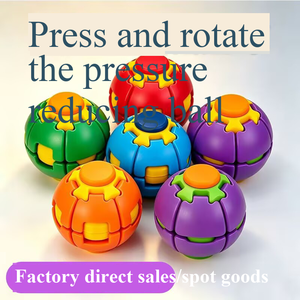 Jouet sensoriel gyroscopique 3D anti-stress transformable à pression et rotation automatique pour enfants - Vente chaude - Product Image 2