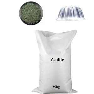 Fuente de alimentación de grado alimenticio, polvo de zeolita verde, purificación de oxígeno de nitrógeno y amoníaco con polvo de zeolita para acuicultura granular