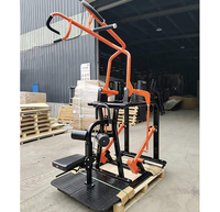Machine de musculation commerciale à poulie latérale - Équipement de musculation de la nuque et du dos amélioré, sécurisé pour la poitrine et les jambes, idéal pour la salle de sport
