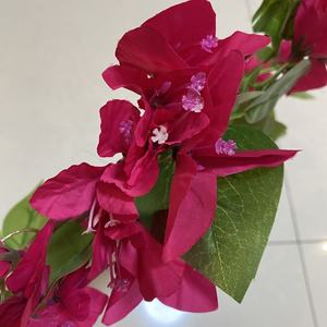 YAYUN J-1331 Gros Mariage Décor Extérieur Rose Artificielle Bougainvillier <span class=keywords><strong>Fleur</strong></span> Avec Tige - Product Image 5