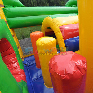 บ้านลมเป่าลมรูปจระเข้สำหรับเด็กเล่นกลางแจ้ง พร้อมสไลเดอร์ในตัว - Product Image 4