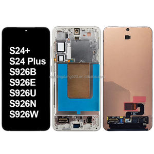 Pannello TFT Dynamic Amoled S24+ Originale, Schermo Touch OLED di Ricambio, Display LCD S24 Plus con Cornice per <span class=keywords><strong>Samsung</strong></span> <span class=keywords><strong>Galaxy</strong></span> S926 B/<span class=keywords><strong>E</strong></span>/W - Product Image 1