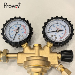 Gaz silindiri regülatörü tam pirinç İtalya tipi kaynak kesme için Argon <span class=keywords><strong>CO2</strong></span> propan asetilen oksijen basınç düşürücü vana - Product Image 2