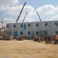 Casas Prefabricadas en Contenedores de Envío, Casas Modulares en Contenedores para Dormitorios de Trabajadores de Oficina