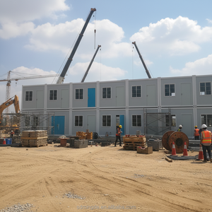 Casas Prefabricadas en Contenedores de Envío, Casas Modulares en Contenedores para Dormitorios de Trabajadores de Oficina - Product Image 6