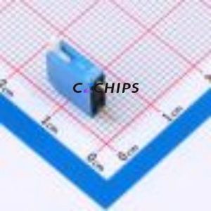 DP-01BP DIP Switch Through hole Component (THT) Switch Piano Key 1 2.54mm Blue - Product Image 1