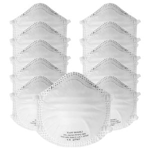 Máscara Descartável FFP2 com Proteção Antibacteriana de 3 Camadas Certificada CE <span class=keywords><strong>OEM</strong></span> ODM com Válvula de Respiração e Faixa Ajustável - Product Image 6