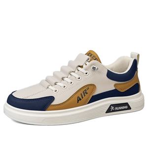 <span class=keywords><strong>Sneakers</strong></span> Casual in Pelle di Alta Qualità per <span class=keywords><strong>Uomo</strong></span>, Scarpe Sportive alla Moda con Lacci e Rialzo per l'Autunno - Product Image 5