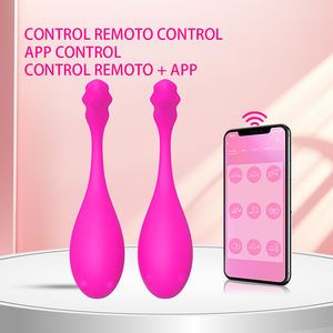 SEXBAY sud corea vendita in silicone USB ricarica telecomando vibrazione uovo salto femmina 10 frequenza vibratore - Product Image 4