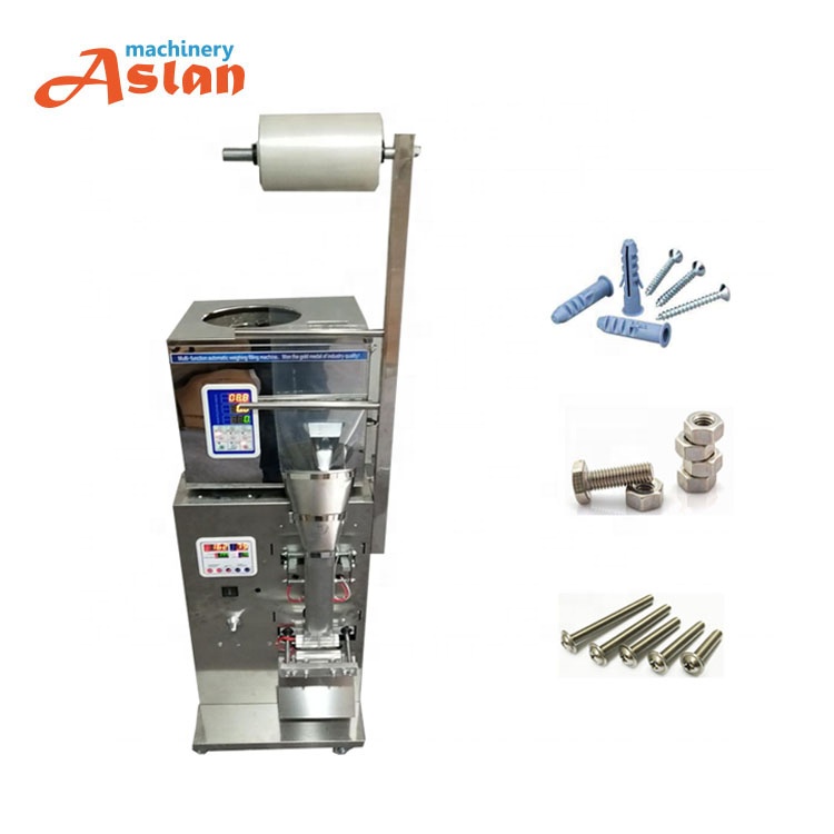 Упаковочная машина для пластиковых пакетов с маленькими винтами/упаковочная машина для взвешивания гаек/упаковочная машина для болтов и металлических деталей