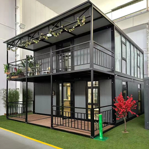 BIỆT THỰ hai tầng ở nông thôn đúc sẵn container Casa nhà biệt thự sân thượng ngoài trời - Product Image 1