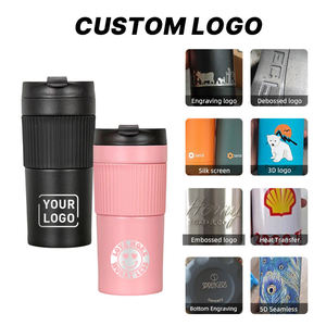 Vente en gros de tasses à café à piston 350 ml/450 ml : Gobelets isothermes personnalisables <span class=keywords><strong>avec</strong></span> logo pour les marques - Product Image 5