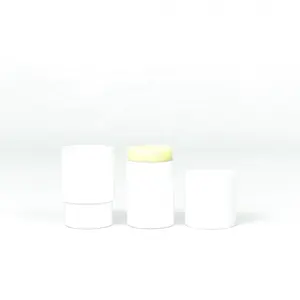 Kozmetik ambalaj için özel Kraft kağıdı büküm konteyner geri dönüşümlü 10ml biyobozunur kağıt tüp Deodorant tı sopa ambalaj