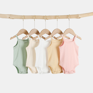 Combinaison d'été OEM ODM pour bébé fille, <span class=keywords><strong>en</strong></span> coton, avec bretelles, mignonne, pour <span class=keywords><strong>nouveau</strong></span>-<span class=keywords><strong>né</strong></span> - Product Image 1