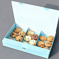 Boîte d'emballage de pâtisserie en carton blanc écologique avec impression de logo personnalisé pour biscuits, desserts, beurre, fromage, pâtisserie