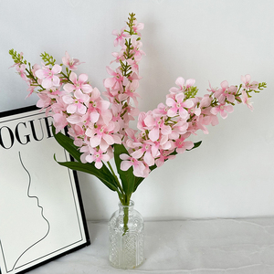 Ramo de Jacinto <span class=keywords><strong>artificial</strong></span> de 5 ramas realistas al por mayor - Product Image 5