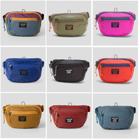 Sac de course en nylon recyclé, personnalisé, imperméable, léger, pliable, sac banane, sac bandoulière pour hommes et femmes, voyage, randonnée
