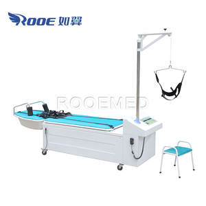 Cama de tracción Cervical y Lumbar eléctrica, DA-100B 3D, ocho modos de tracción, con pantalla Digital/LCD/táctil - Product Image 3