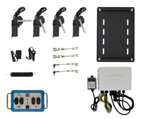 Control remoto por radio de 12V 24V duradero para grúas de orugas de 4, 5 y 6 distribuidores, kit de adaptación para grúas