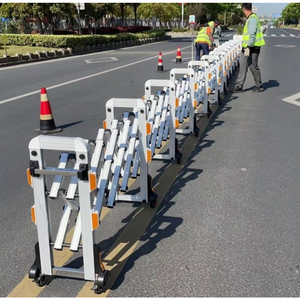 بوابة قابلة للسحب يدويًا بدون محرك، آمنة وسهلة الاستخدام، بوابة قابلة للتمديد يدويًا للمصانع والمنازل والمزارع والساحات - Product Image 4