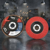 115mm Lamellenschleifscheibe 120er Körnung für Ausgeglichene Schnittgeschwindigkeit und Finishqualität bei Metalloberflächen Keramische Schleifscheibe