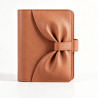 Planificador de Presupuesto A5 A6 A7 con Anillas y Diseño de Lazo, el Más Vendido, Personalizado de Fábrica, con Paquete de Regalo, Cartera Planificadora de Presupuesto