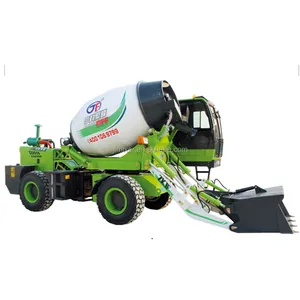 High-End Cement Mengtank Vrachtwagen Zelfladende Betonmixer Vrachtwagen