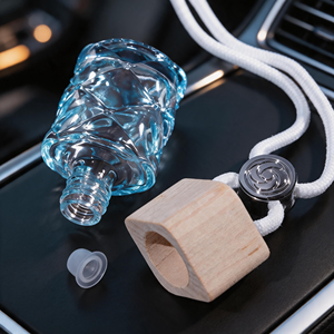 Premium Colorful Auto Air Freshener Set For Luxury Travel Night Natural Essential Oil Infused Gift Box Set Glass <b>Bottle</b> Box - Product Image 4