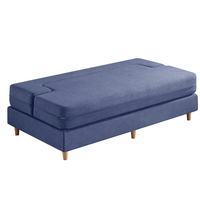 Matelas convertible simple de 10 pouces, compressé sous vide, avec housse en tissu et garnissage en éponge, idéal pour appartement, hôtel, salon