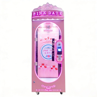 Machine à griffes multicolores à monnayeur, certifiée CE anglaise, puissance 200W, pour la vente en gros, pour la distribution de jouets en peluche et de cadeaux surprise, idéale pour les petites entreprises