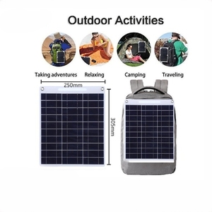 <span class=keywords><strong>Panneau</strong></span> Photovoltaïque Double USB Étanche 10W 5V Haute Efficacité Personnalisable – Meilleur Chargeur <span class=keywords><strong>Solaire</strong></span> Portable pour le Camping et la Randonnée - Product Image 1