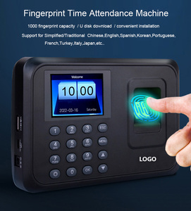 Đồng Hồ Nhân Viên Máy Chấm Công Tme Sinh Trắc Học Vân Tay Nhận Dạng Hồ Sơ Xuất Khẩu <span class=keywords><strong>Excel</strong></span> - Product Image 2